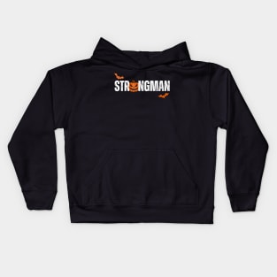 Halloween Strongman Kids Hoodie